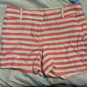 Ann Taylor Loft striped light weight shorts